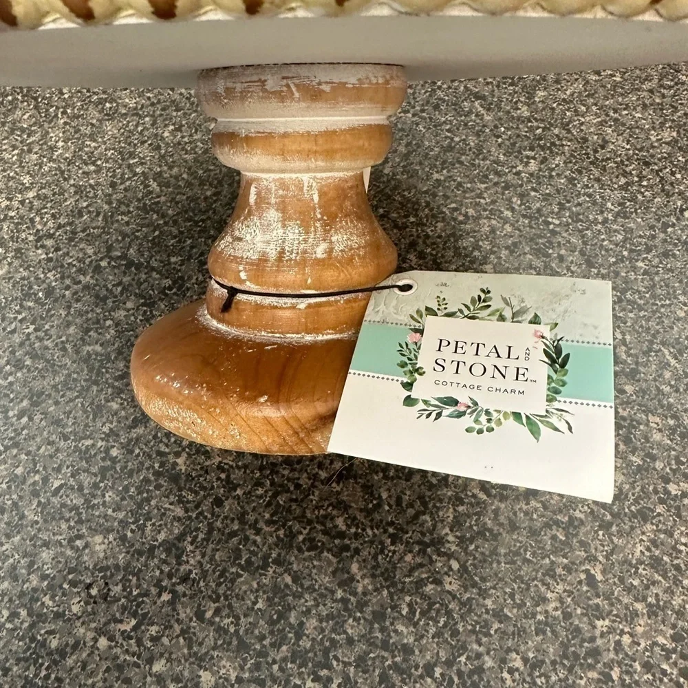 Cottage Charm Decorative Wooden Tray